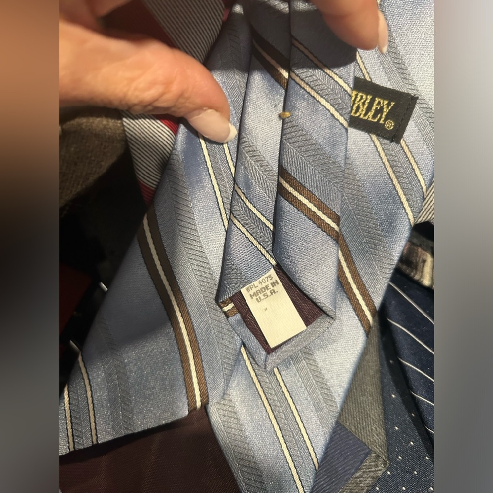 Vintage | Wemlon by Wembley‎ 100% Polyester Tie